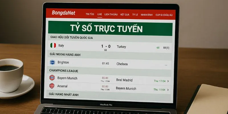 Tổng quan về việc truy cập Bongdanet